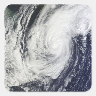 Typhoon Chaba over the Ryukyu Islands, Japan Square Sticker