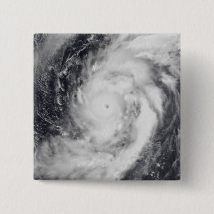 Typhoon Damrey in the western Pacific Ocean 2 Inch Square Button