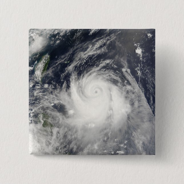 Typhoon Ewiniar 2 Inch Square Button (Front)