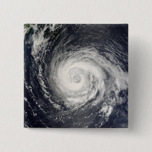 Typhoon Fitow 2 Inch Square Button