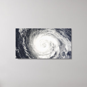 Typhoon Fitow Canvas Print