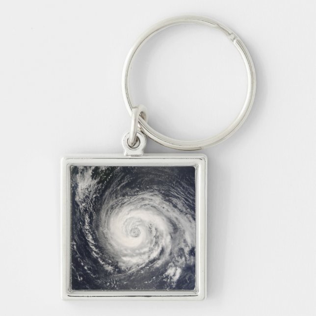 Typhoon Fitow Keychain (Front)