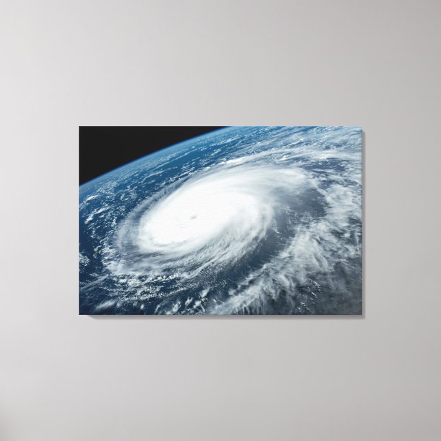 Typhoon Hinnamnor. Canvas Print (Front)