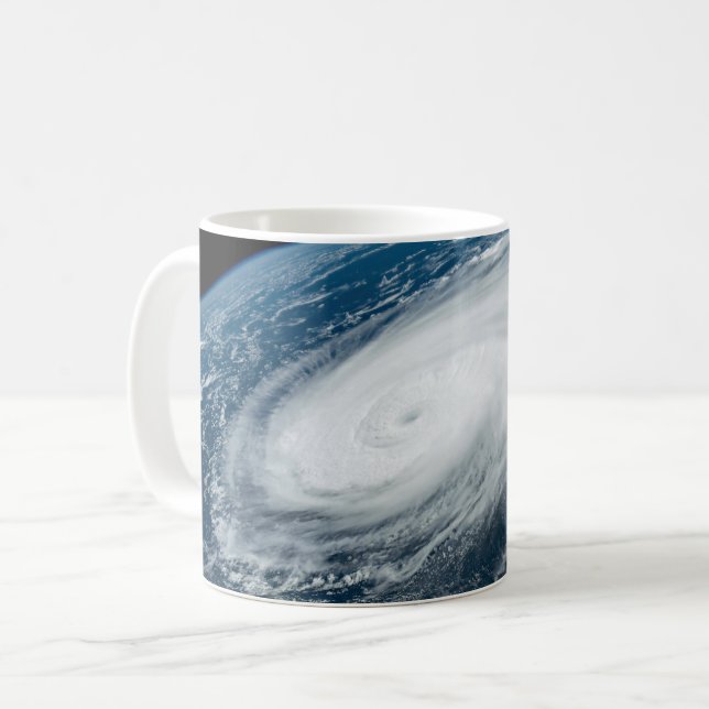Typhoon Hinnamnor. Coffee Mug (Front Left)