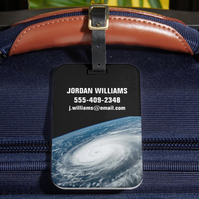 Typhoon Hinnamnor. Luggage Tag (Front Insitu 2)