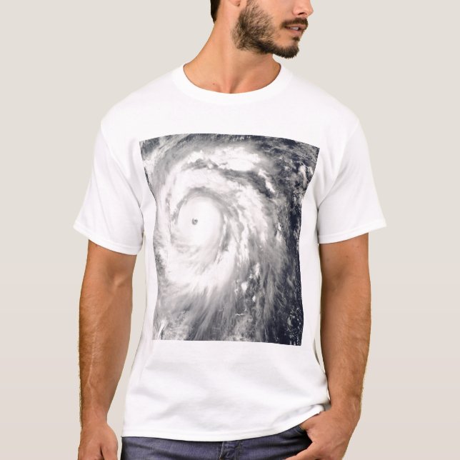 Typhoon Jangmi off Taiwan and the Philippines T-Shirt (Front)