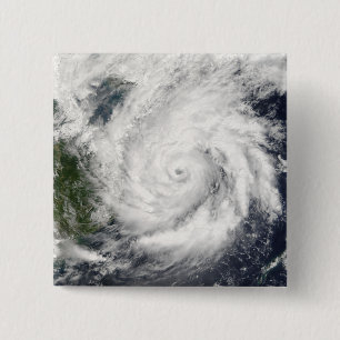 Typhoon Kai-Tak 2 Inch Square Button