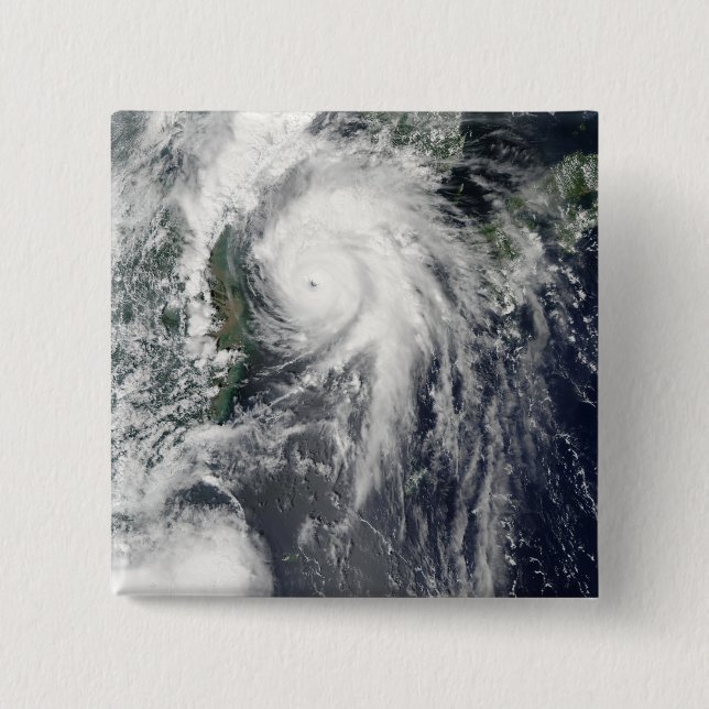 Typhoon Kompasu 2 Inch Square Button (Front)