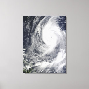 Typhoon Lupit 2 Canvas Print