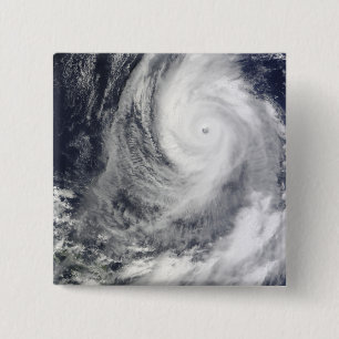 Typhoon Lupit 2 Inch Square Button