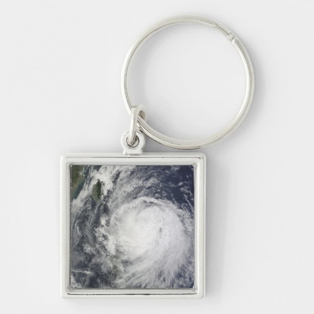 Typhoon Lupit off the Philippines Keychain (Front)