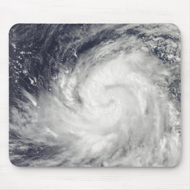 Typhoon Lupit over the western Pacific Ocean Mouse Pad (Front)