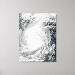 Typhoon Megi 2 Canvas Print