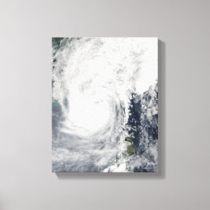 Typhoon Megi 3 Canvas Print