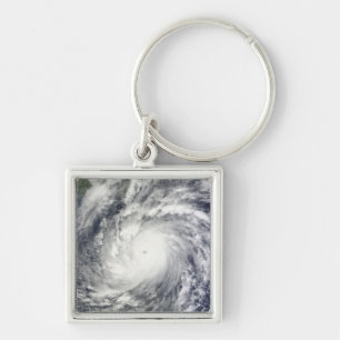 Typhoon Megi Keychain