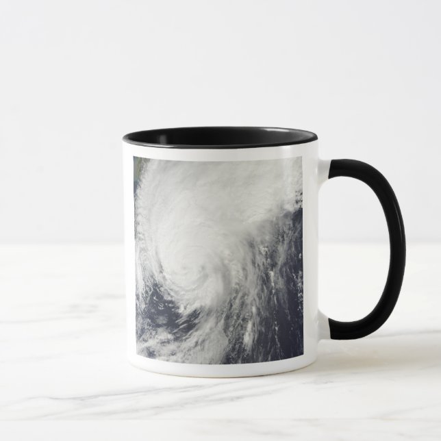Typhoon Melor approaching Japan Mug (Right)