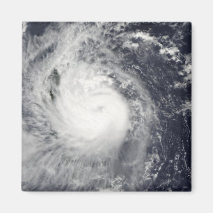 Typhoon Mirinae heading west Magnet