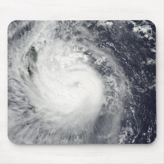 Typhoon Mirinae heading west Mouse Pad (Front)