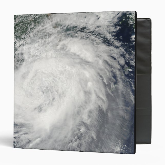 Typhoon Morakot over China Binder (Front/Inside)