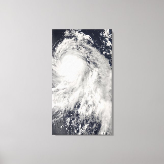 Typhoon Nakri off Japan Canvas Print (Front)