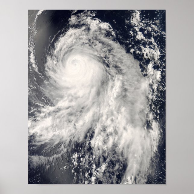 Typhoon Nakri off Japan Poster (Front)