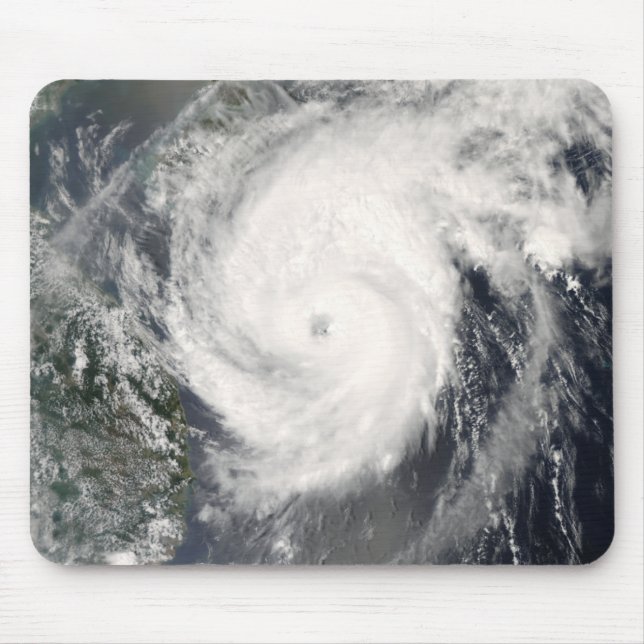 Typhoon Neoguri approaching China 2 Mouse Pad (Front)
