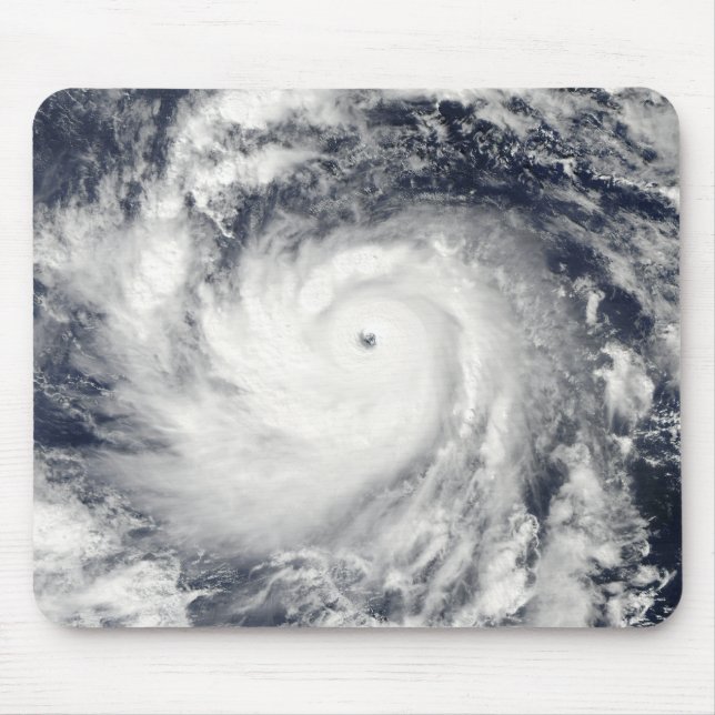 Typhoon Nida in the Pacific Ocean Mouse Pad (Front)