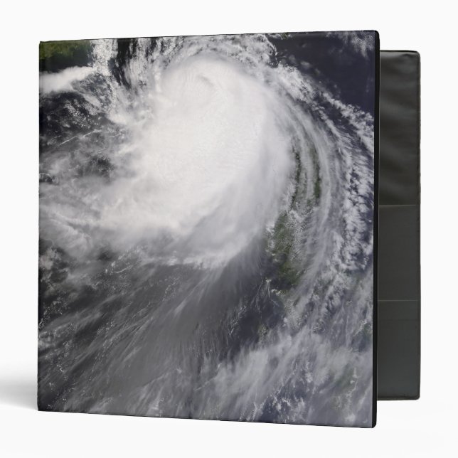 Typhoon Nuri approaching China Binder (Front/Inside)