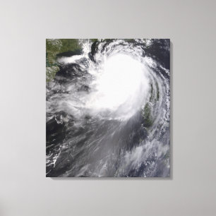 Typhoon Nuri approaching China Canvas Print