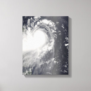 Typhoon Nuri approaching the Philippine Islands Canvas Print
