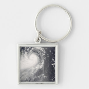 Typhoon Nuri approaching the Philippine Islands Keychain