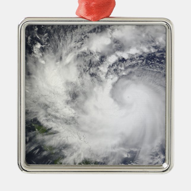 Typhoon Parma 2 Metal Ornament (Front)