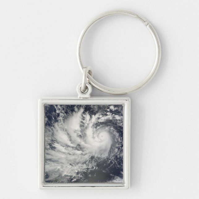 Typhoon Parma heading westward Keychain (Front)