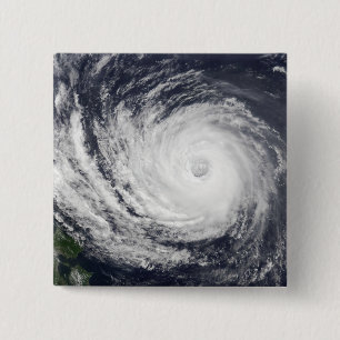 Typhoon Phanfone 2 Inch Square Button