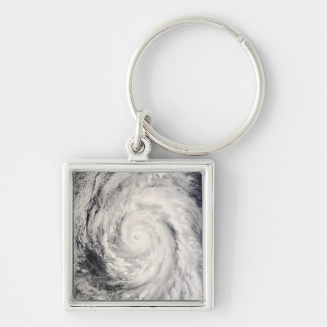 Typhoon Rammasun in the Philippine Sea Keychain (Front)