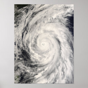 Typhoon Rammasun in the Philippine Sea Poster