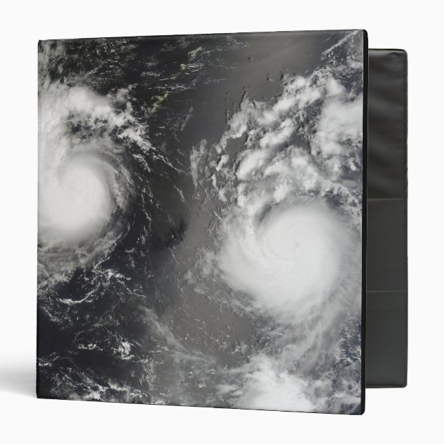 Typhoon Saomai and Tropical Storm Bopha Binder (Front/Inside)