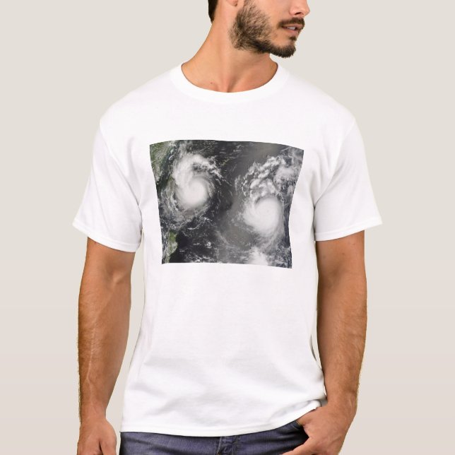 Typhoon Saomai and Tropical Storm Bopha T-Shirt (Front)