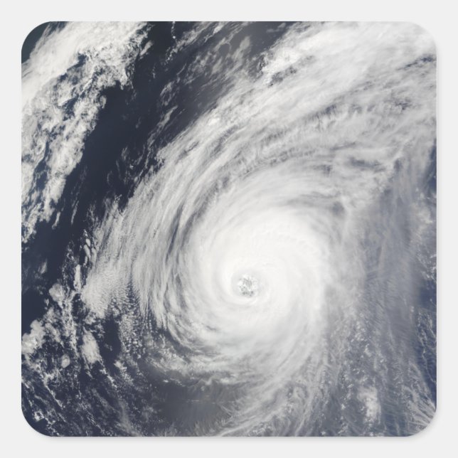 Typhoon Sudal south of Japan 3 Square Sticker (Front)