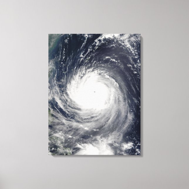 Typhoon Talim Canvas Print (Front)