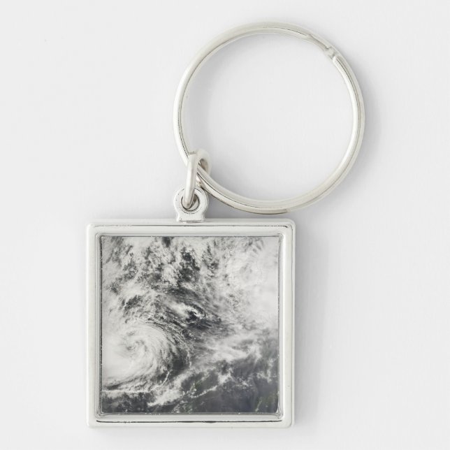 Typhoons Mitag and Hagibis Keychain (Front)