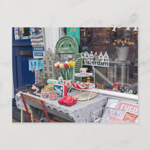 typical amsterdam postcard