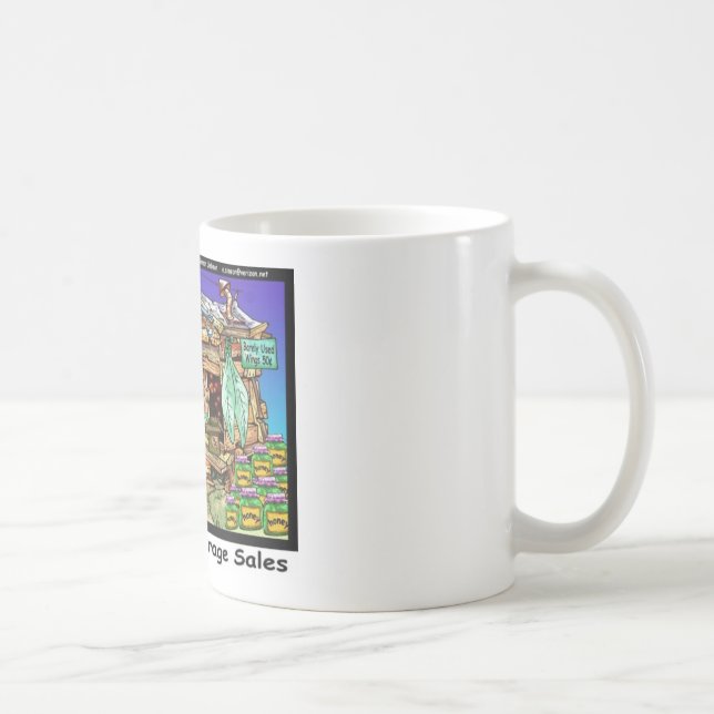 Typical Bee Garage Sales Funny Gifts & Tees Coffee Mug (Right)