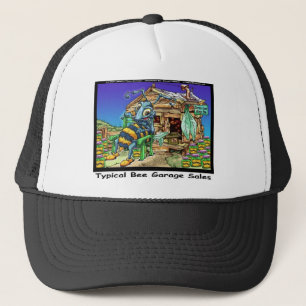Typical Bee Garage Sales Funny Gifts & Tees Trucker Hat