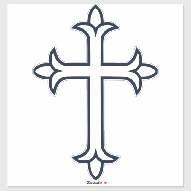 Typical Christian cross (Sheet)