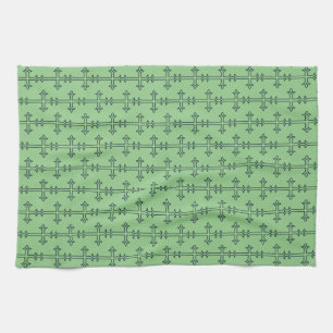 Typical Christian cross Kitchen Towel