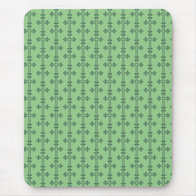 Typical Christian cross Mouse Pad (Front)