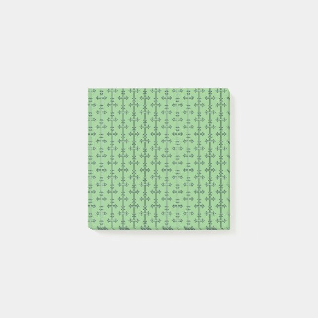 Typical Christian cross Post-it Notes (Front)