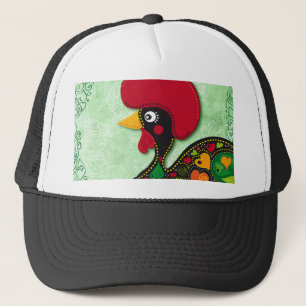 Typical Rooster of Barcelos Trucker Hat