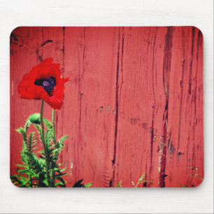 Typical Swedish Falun colours ,red colour Mouse Pad
